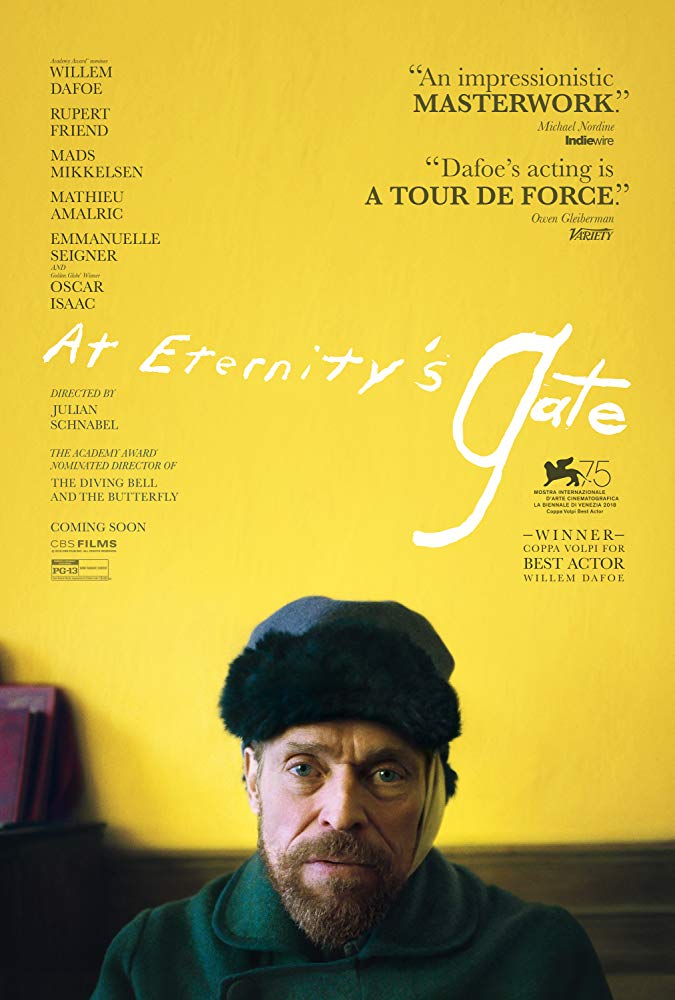 At Eternity’s Gate (Julian Schnabel, 2018)