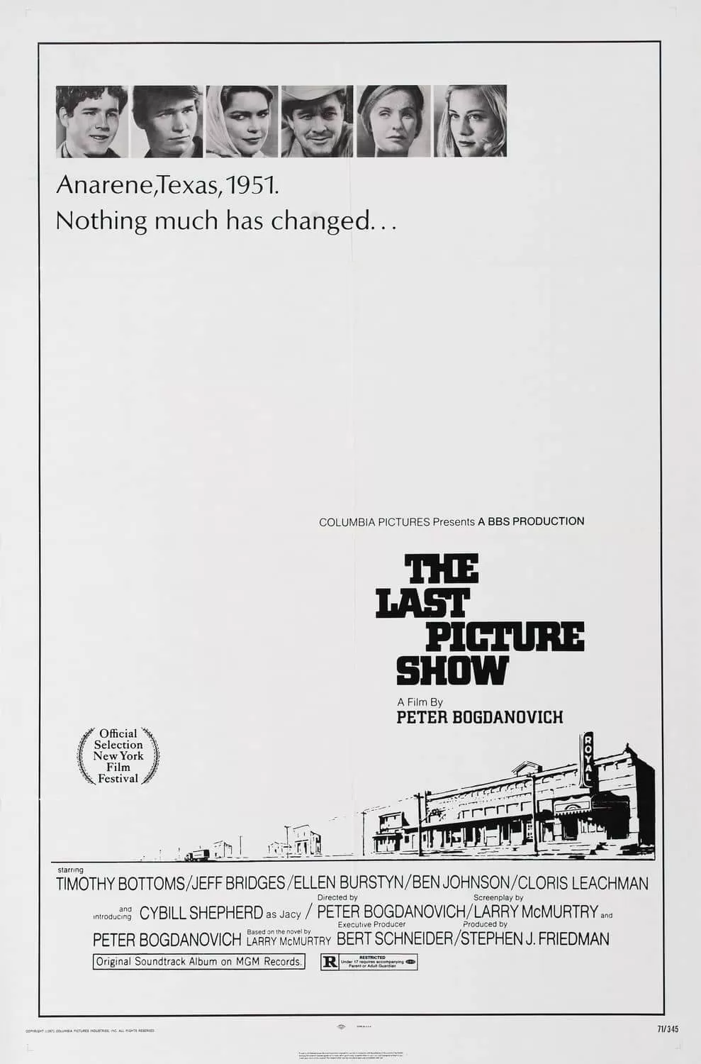 recenzie film The Last Picture Show