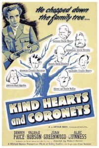 recenzie de film Kind Hearts and Coronets, Robert Hamer