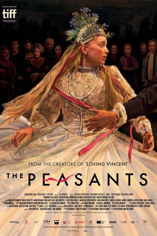 recenzie de film The Peasants, Dorota Kobiela, Hugh Welchman, 2023