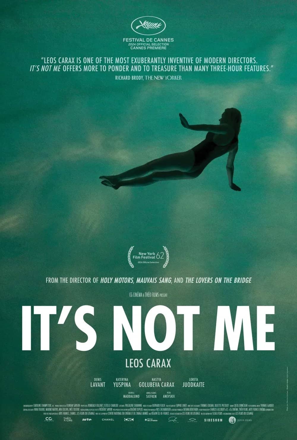 recenzie de film C'est pas moi, Leos Carax, 2024