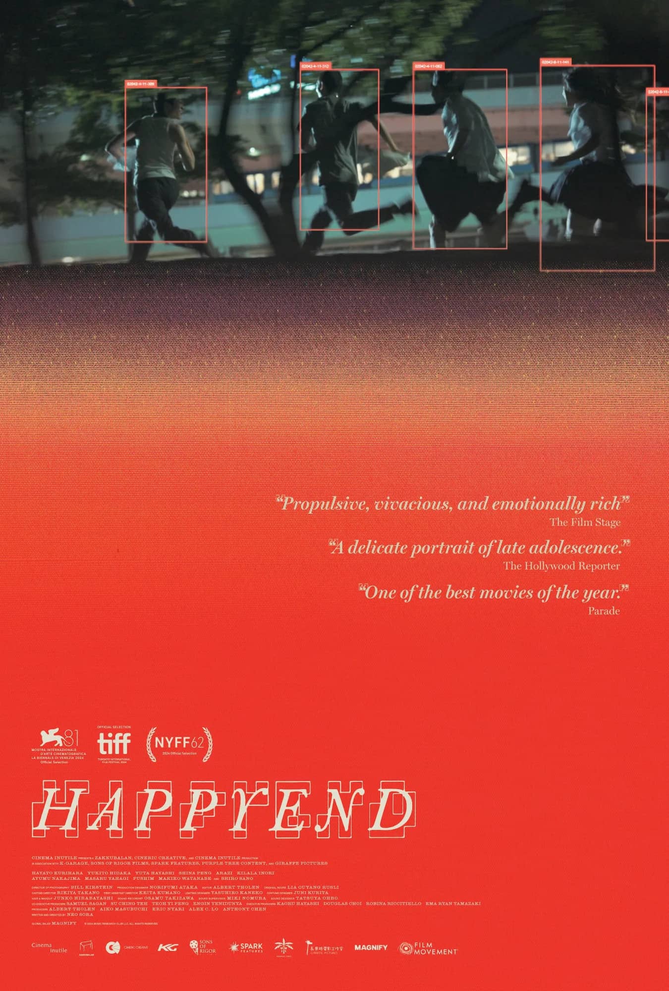 recenzie de film Happyend, Neo Sora, 2024